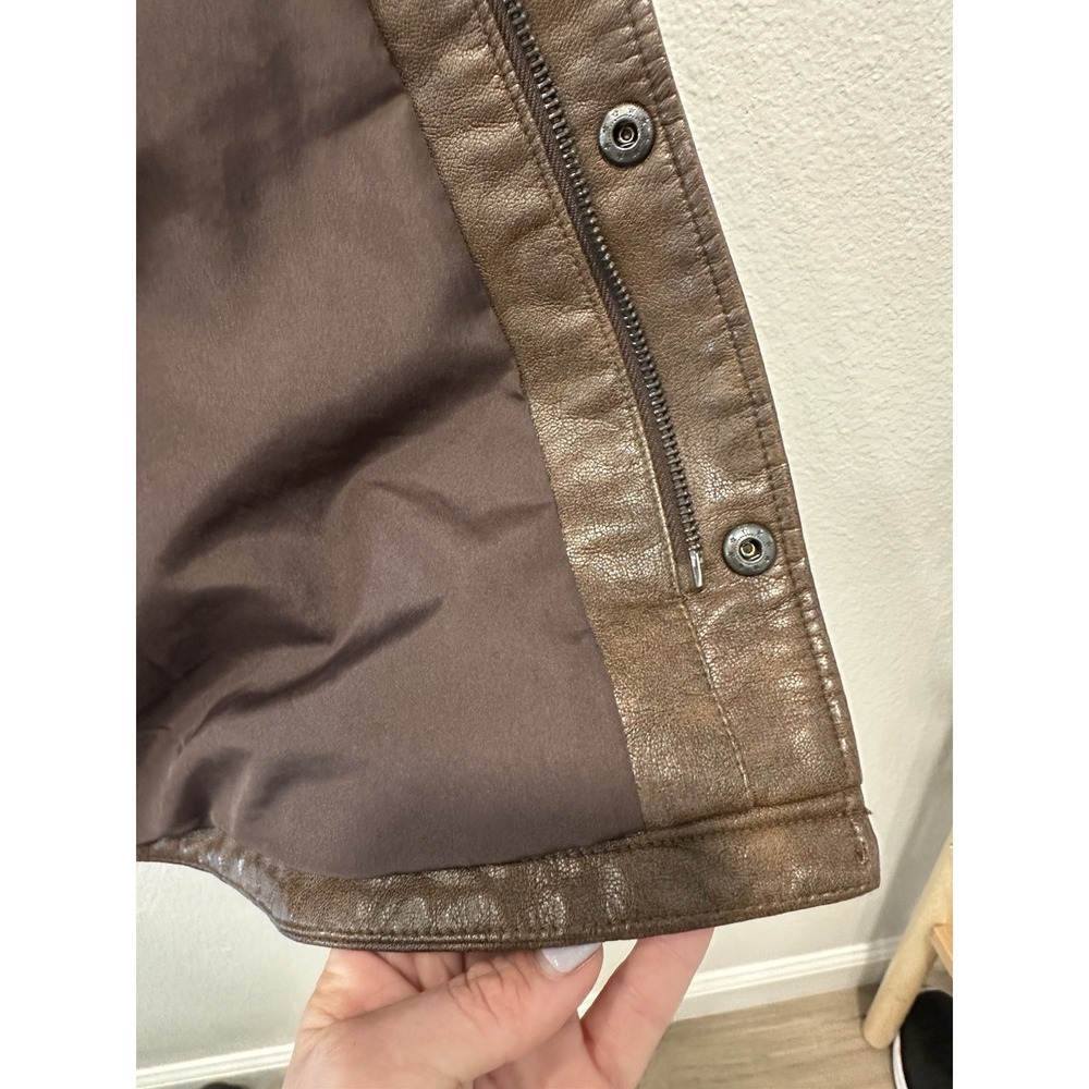 Levi Strauss & CO. Faux Brown Jacket Men's Size XL - Picture 15 of 15
